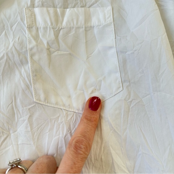 Frank and Eileen White Button-Up Shirt - Picture 4 of 5